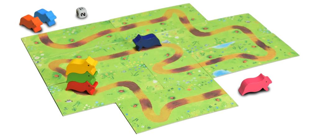 Little An evolution of Sugoroku that can be played from the age of 4 piggy-back race