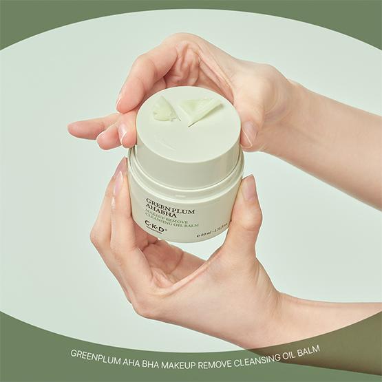 CKD Green Plum AHA BHA Makeup Remove Cleansing Oil Balm 50ml