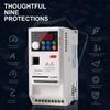 VFD 0.75/1.5 /2.2/4/5.5kw/15kw Input 220V/380V ,Three phase output 220V/380VVector frequency converter,Motor Speed Controller