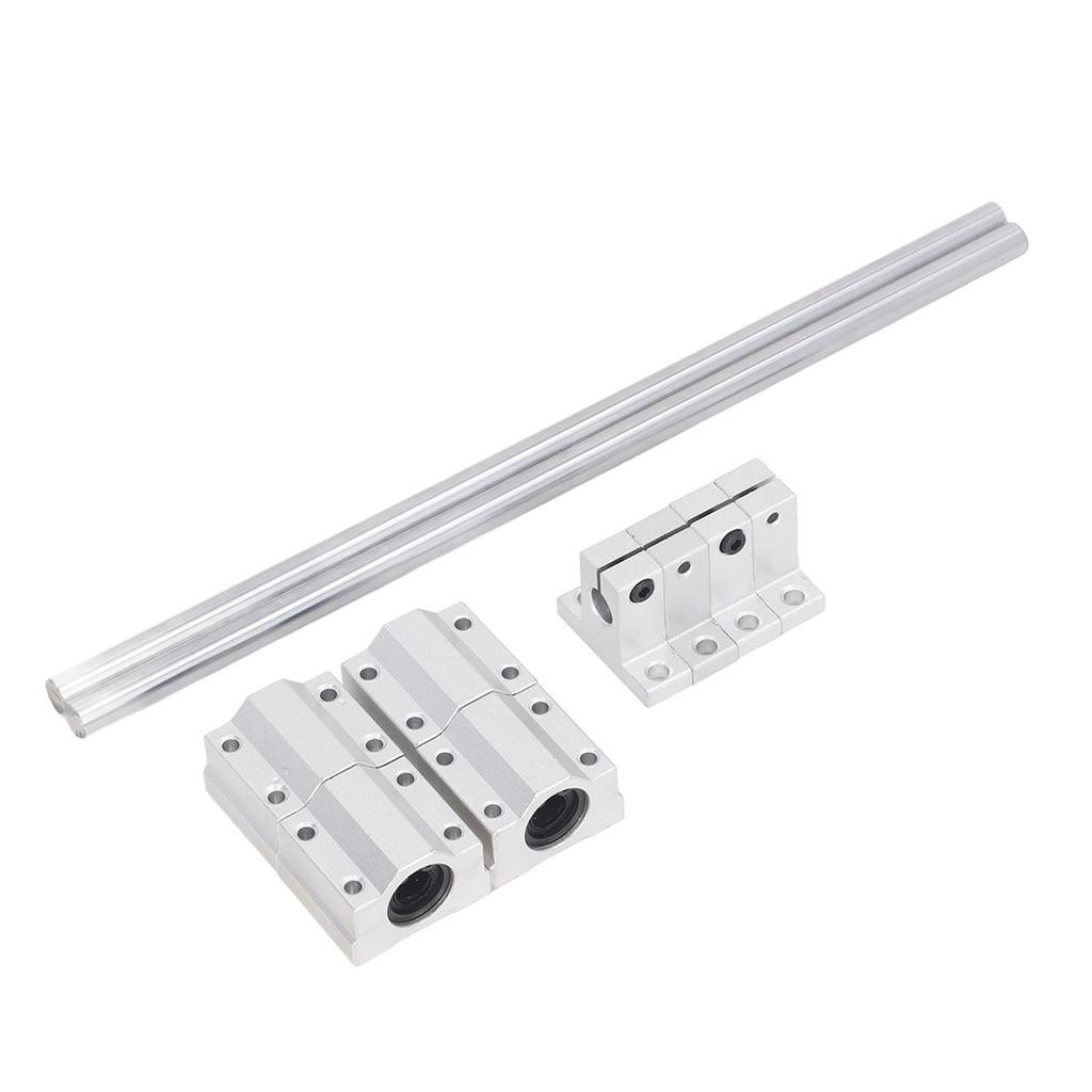 Linear Rail Slide Linear Rail Guide Linear Motion Slide Rail with 4Pcs Slide Block for Machinery