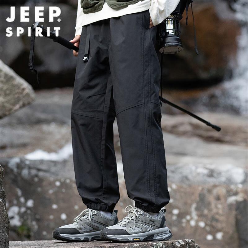JEEP SPIRIT Men's Autumn/Winter Workwear Jogger Pants