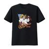 Vintage Retro Country Music The Charlie Daniels Band American Flag Cowboy Fiddle Print Casual T Shirt Vintage Washed