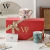 WOOCH Little Beauty Ceramic Mug Pair Gift Set