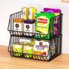 Multilayer Snack & Drink Storage Rack for Kitchen & Dining Table, Living Room & Tabletop Fruit Organizer