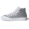 Originals Nizza Series High Slip Resistant Lightweight Mid Top Skate Shoes Women Sneakers Silver FW9944