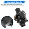 X Autohaux Engine Coolant Thermostat Housing Assembly for BMW E70 E71 X5 2007-2010 X6 08-10