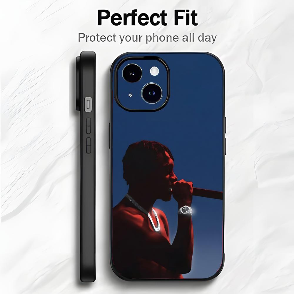 Rap American Singer L-Lil TJay Phone Case Phone Case Soft Packaging Lightweight For iPhone17 16 15 14 13ProMax