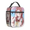 The Girl I Like Forgot Her Glasses Lunch Bag Portable Lunch Box Women Office Print Cooler Bag Cute Oxford Thermal Tote Handbags