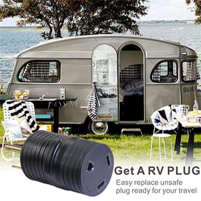 125V Wohnmobil Stromkabeladapter Wohnmobil-Adapterstecker, 50A auf 50A Buchsenstecker (AU Stecker)  Zubehör Autobatterieklemmen