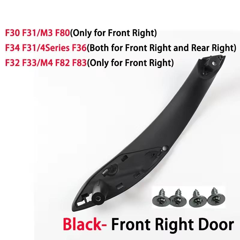 4 Pcs Set Car Door Handle Ide Pull Trim Cover For BMW 3 4 Series M3 M4 F30 F31 F32 F33 F80 F82 F83 316d 318d 320d 325d