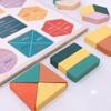 Children's Montessori Early Education Panel1-2-3Year-Old Baby Educational Wooden Puzzle Matching Toy Boys and Girls Grab