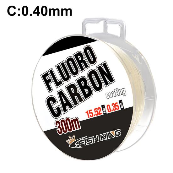 

1 рулон, 300 м, однородная прочная, износостойкая, легкая, с профессиональным покрытием, рыболовная проволока для улицы 0.40mm