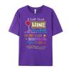 I Will Drink Wine Everywhere Funny Wine Lover Fall Clothes Aesthetic Youth Fashionable and Trendy Graphic T Shirts