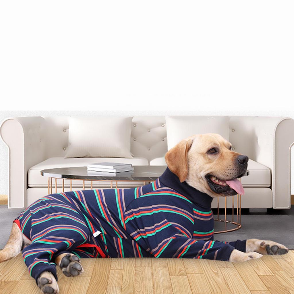 Hunde-Genesungsanzug Herbst Vollständig umhüllend Verhindert Lecken Dehnbar Atmungsaktiv Haustier Chirurgische Genesung