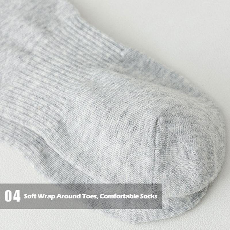5 Paar Sommersocken aus hochwertiger schweißabsorbierender Baumwolle, Unisex, dünn, geruchshemmend, Sport-/Kurzsocken, klassische, einfarbige Freizeitsocken