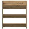 Shoe Cabinet 2 pcs Artisan Oak 85 x 18 x 90 cm Particleboard