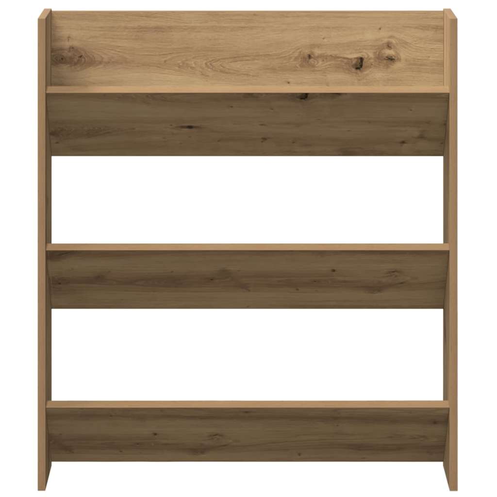 Shoe Cabinet 2 pcs Artisan Oak 85 x 18 x 90 cm Particleboard