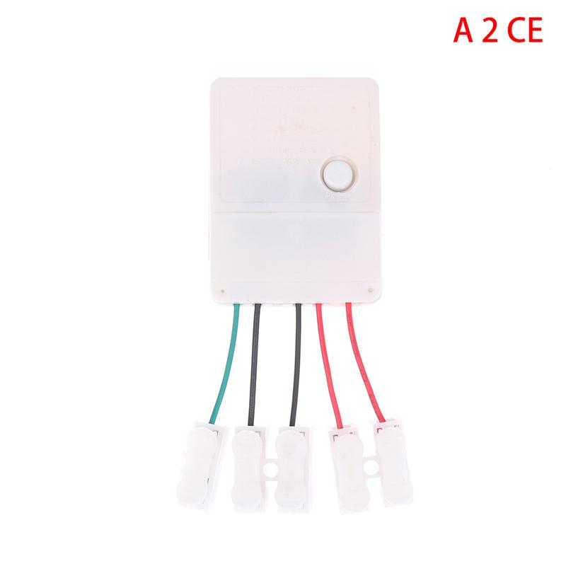 

8 Function Knob/Solder-Free Type Push Button Type Light Adjustment Controller 1PC White LED String Dimmer EK-04 2/4-Way
