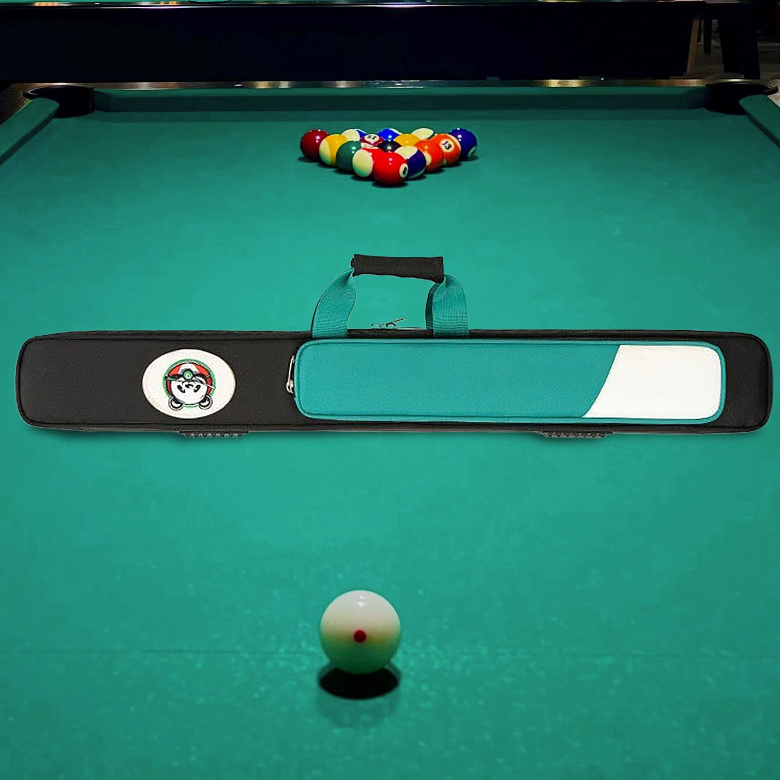 Pool Cues Case 5 Holes Professional Protector Equipment Organizing Billiard Pool Cue Carrying Bag Billiard Pole Storage Bag зелёный