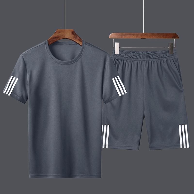 Shorts Sports Summer Short Sleeve Set
