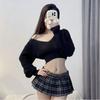 Sex Lingerie Sweater Uniform Sexy Cute Campus Skirt Suit Passion Free Pure Desire Suit