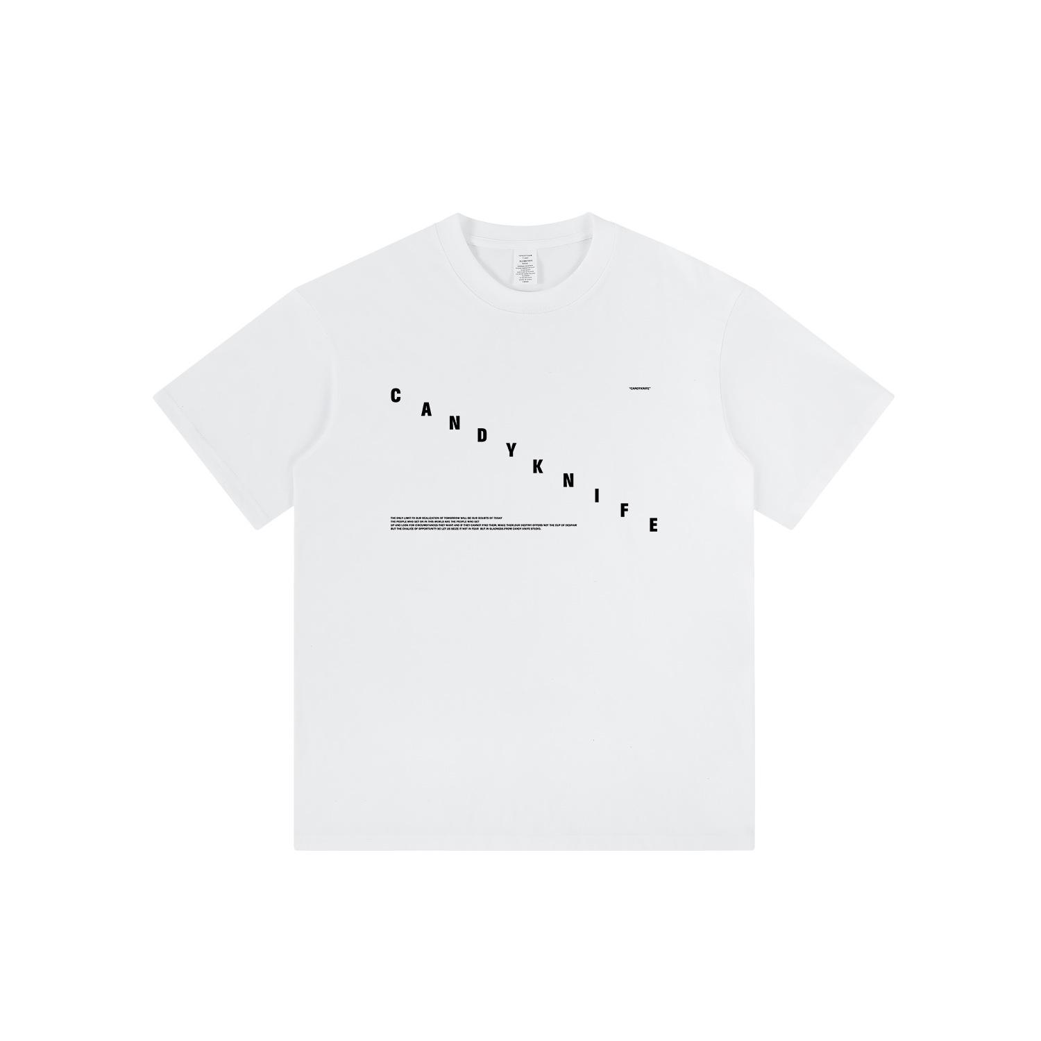 

Мужская японская минималистичная хлопковая футболка с круглым вырезом - Свободный крой, Повседневная, Рукав до локтя L белый