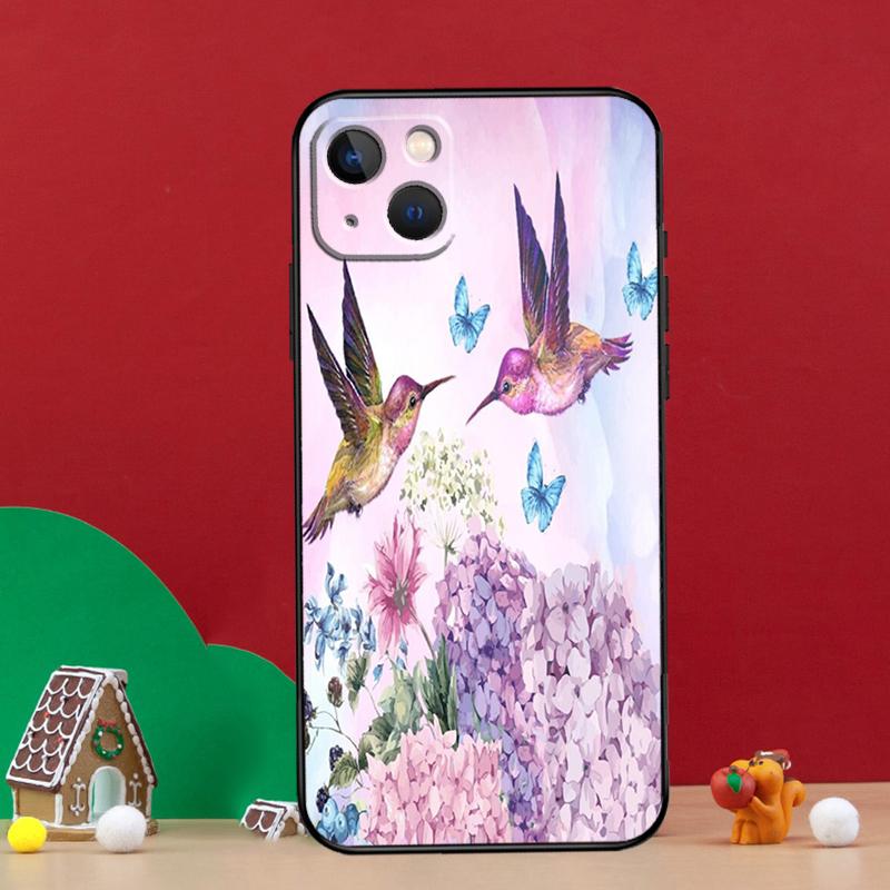 Hummingbird Case For iPhone 15 12 14 Pro Max 11 13 Mini Plus XR X XS Max Phone Back Cover