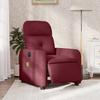 VidaXL Electric Reclining Massage Armchair, Relaxation Chair with Adjustable Backrest and Footrest, Salon Seat 3206789