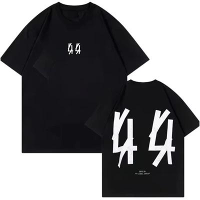2026 44 Label Group Cotton Hip Hop T-Shirt Unisex Streetwear Short Sleeve Round Neck Print Casual Breathable Fashion Adult Tee