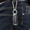 Titanium Alloy Keychain EDC Key Holder CNC Integral Molding Process Simple Key Ring Quick Release Spring Clips Hooks