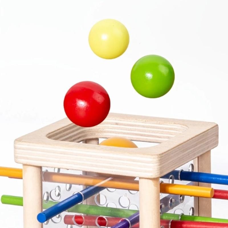 Pull Out Stick Game Toys Colorful Wooden Stick Board Games Parent-Child Interactive Puzzle Toys