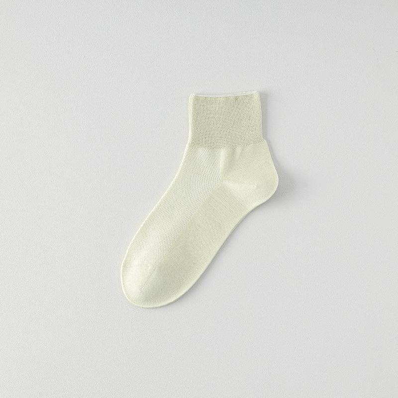 Summer Thin Mesh Breathable, Deodorizing, Sweat-absorbing Boneless Modal Women's Casual Socks