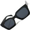 Black X Smoke Fashion Tinted Stylish Suitable for UV [FashionBerry] Sunglasses, Non-Prescription Glasses, Glasses, Glasses, Eyeglasses, Men's &