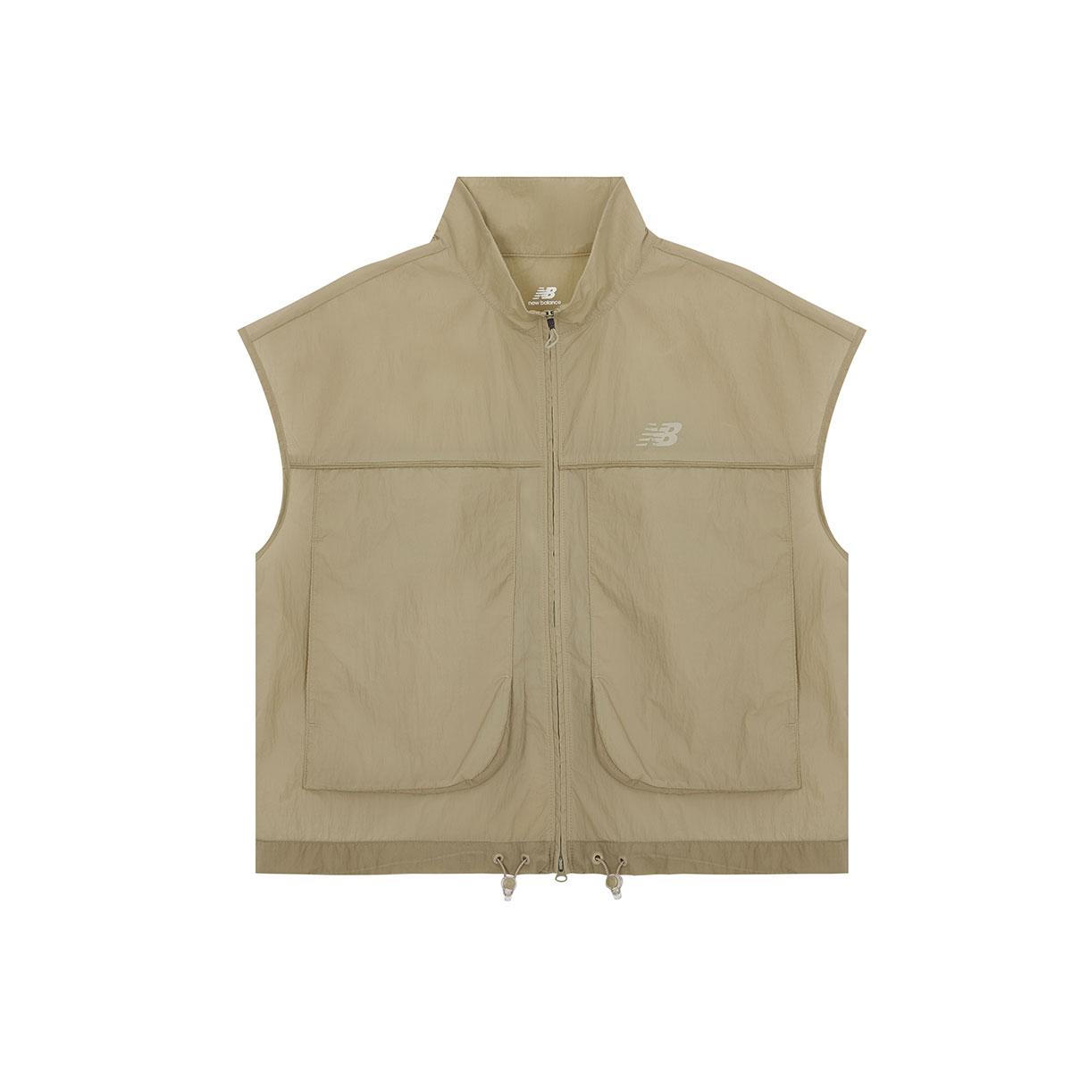 New Balance SS24 Vest Women s Dark Khaki NJE24302-DB M