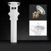 Matte Black 3Pcs Bathroom Faucet Deck Mounted Black Painting 2 Handles Diamond Bathroom Bathtub Basin Mixer Tap Faucet