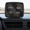 Dashboard Analog Multi-Gauge Panel with Mounting Brackets Easy-to-Read