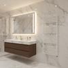Grzejnik łazienkowy luxrad salto i 1200 x 430 mm biały  538w