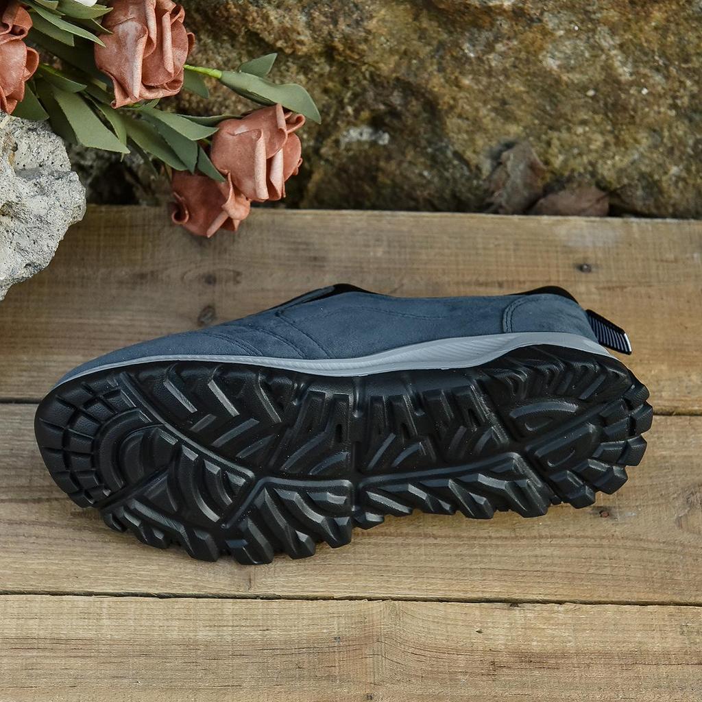 Women's Plus Size Single Shoes Casual Flat Bottom Ultra Lightweight Sports Shoes Thick Soled Sneaker Solid Color 36-46