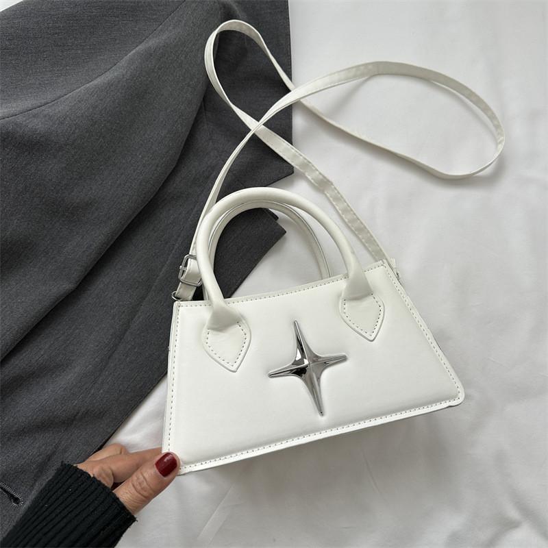 Trendy Street Style Small Square Bag Unique Retro Shoulder Bag For Daily Use