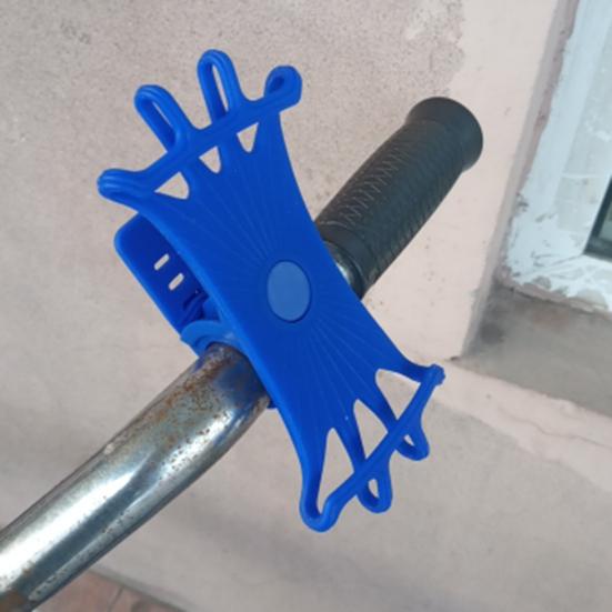 Phone Holder Non-slip Rotation Universal Handlebar 360 Degree Mounted Navigation Phone Bracket