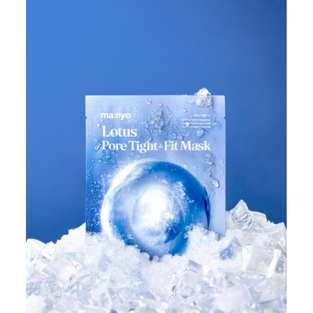 Manyofactory Lotus Pore Tight Fit Mask 5 Sheets NONE