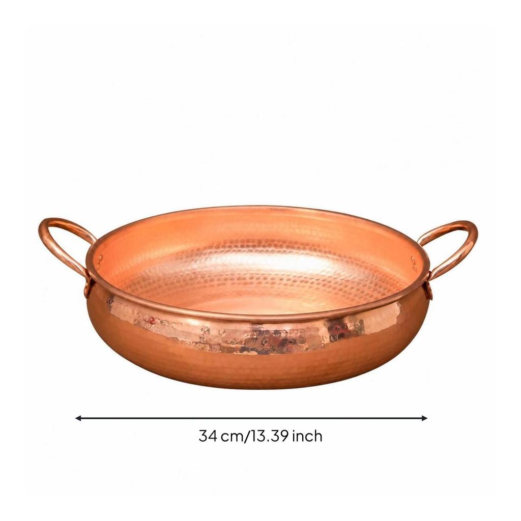 Heavy Duty Bronze Thermal Pot | Induction and Gas cooktop Compatible, Shabu