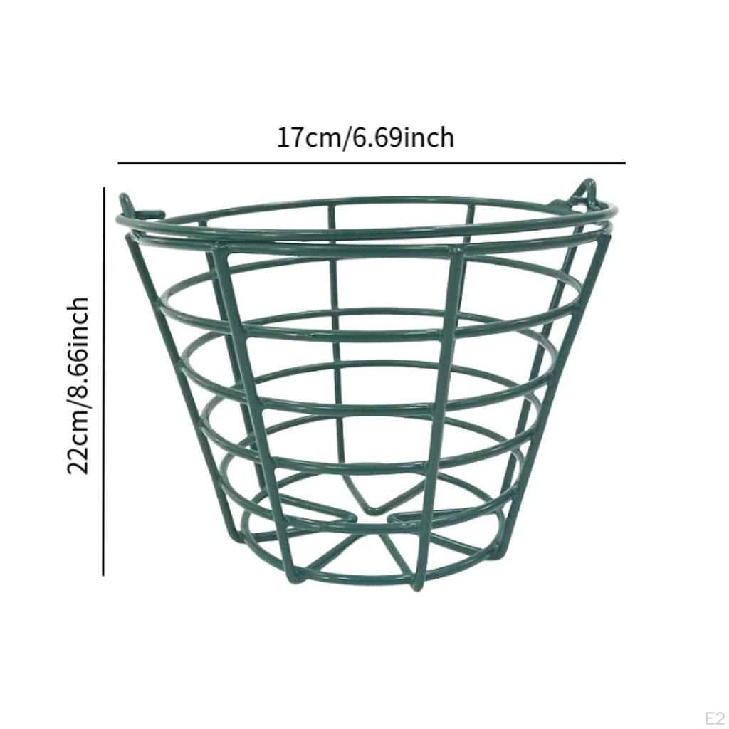 Golf Ball Basket Stable Easy to Use Stainless Steel Practical Storage Small