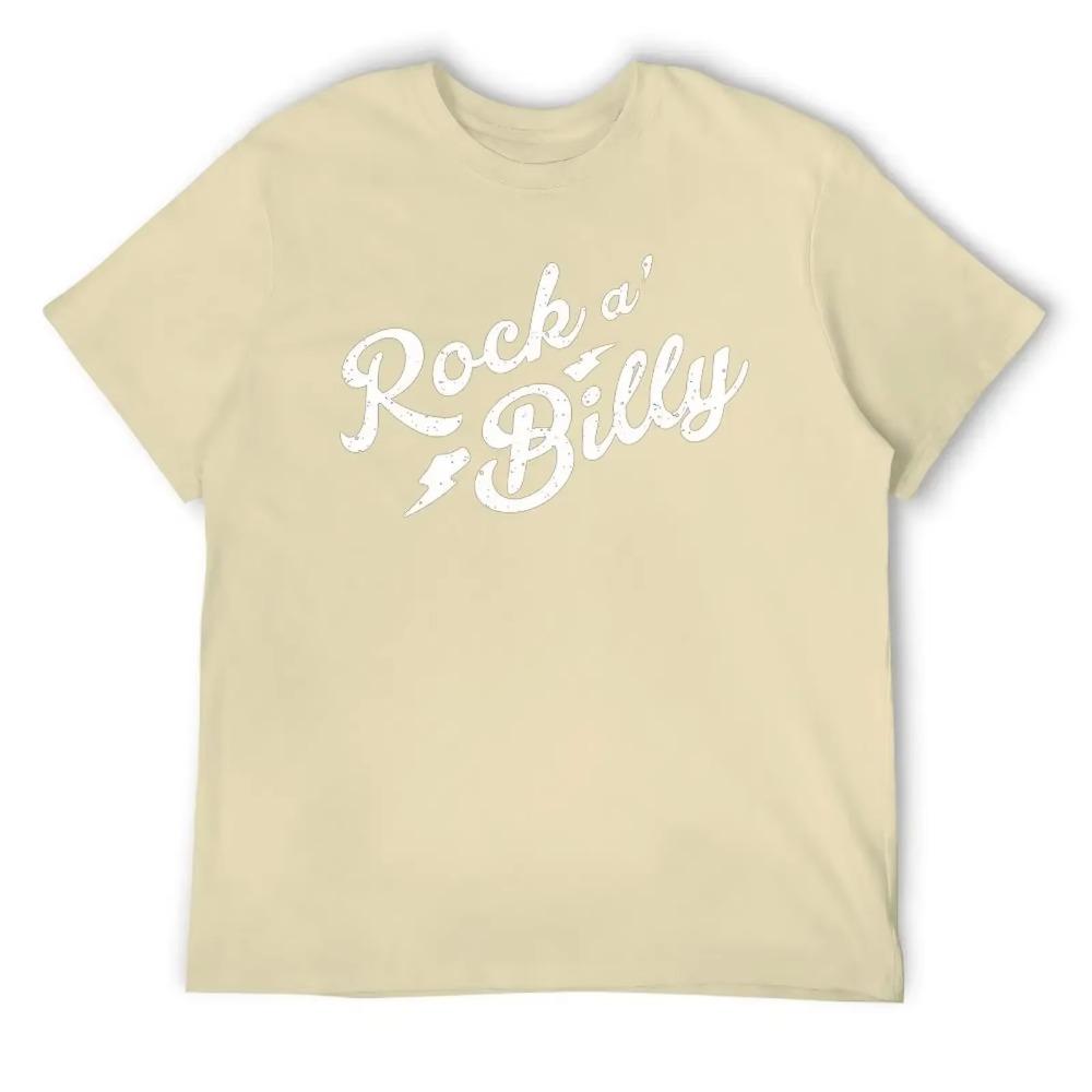 Rockabilly Vintage Design 1950s Rock N Roll T-shirt Fresh Move T-shirts Graphic Vintage Leisure Graphic Eur Size