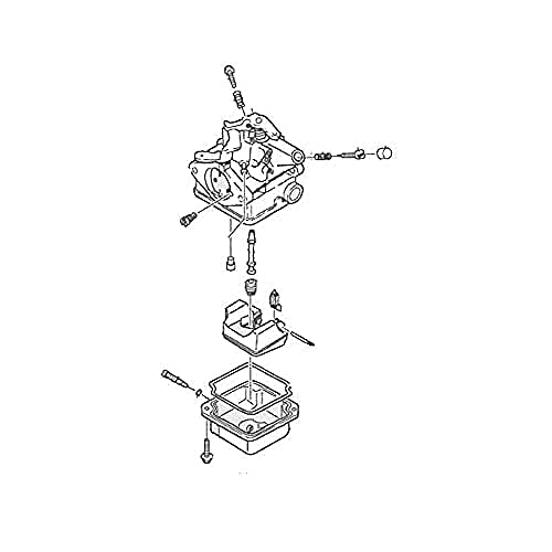 Tohatsu 4 Stroke 3.5 Horsepower MFS3.5 with Carburetor Assy &
