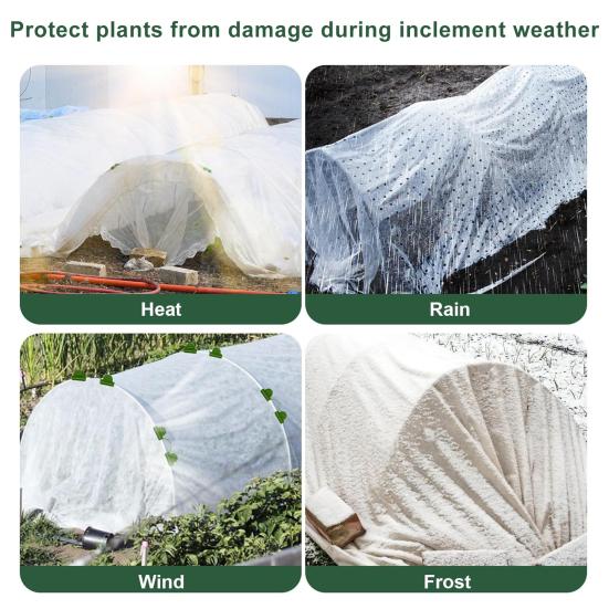 25/36/50Pcs Plant Support Piles Easy Installation Ultra-Fine Garden Stakes Rust-resistant Garden Pillars Home Garden Supplies