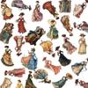 50Pcs/Set Retro Victorian Lady Series 01 PET Stickers Waterproof DIY Fashion Doodle Decals Stickers