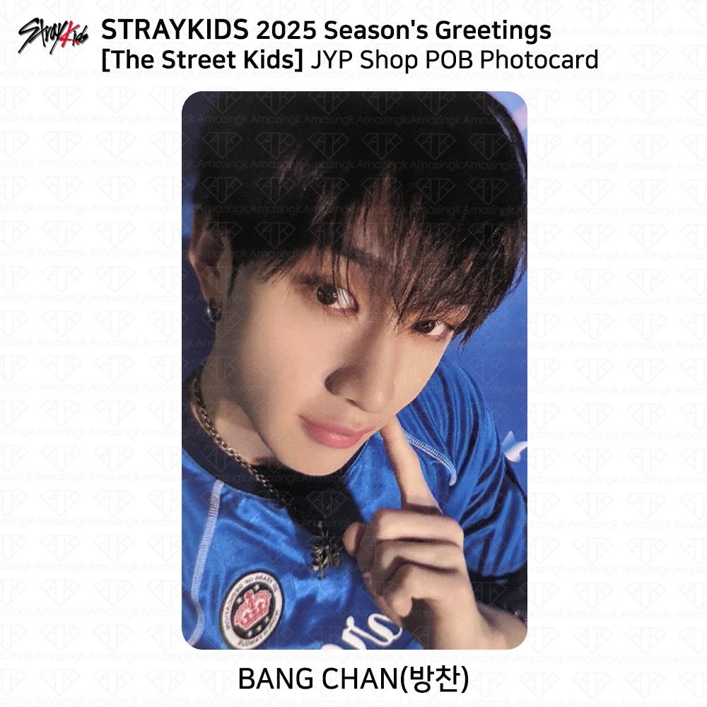 Stray Kids 2025 Season's Greetings The Street Kids JYP Shop POB Photocard KPOP