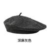 Autumn Winter French Beret Wool Pumpkin hats for women Ladies Female Outdoor Thick Warm Artist Caps Gifts