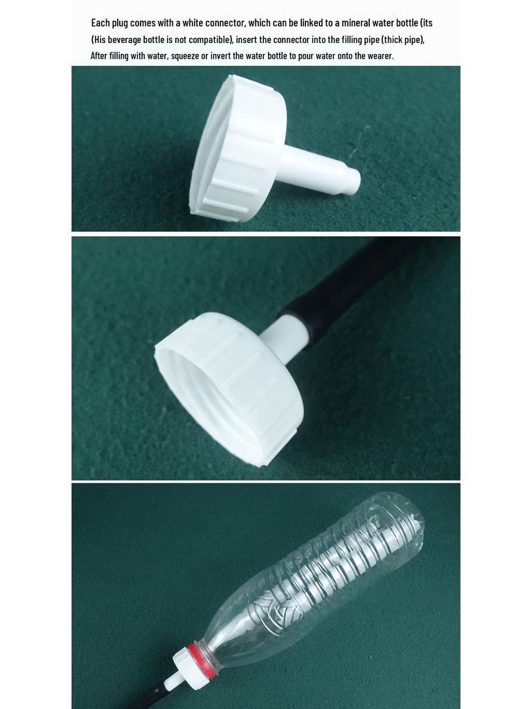 Holy Water Inflatable Enema & Dual-Use Anal/Mouth Plug Accessory Set